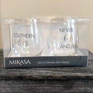 COPY - Southern Belles Stemless wine glasses